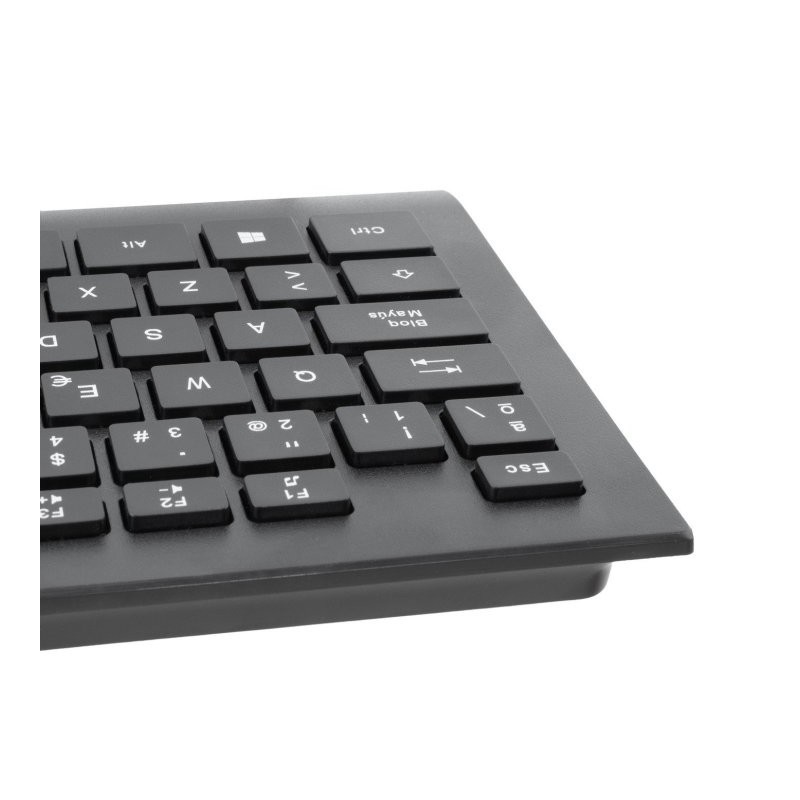 Teclado coolbox coo - tec01 - u negro