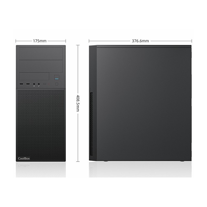 Caja ordenador coolbox atx a780 usb - c 3.2 gen1 fte.500w basic500