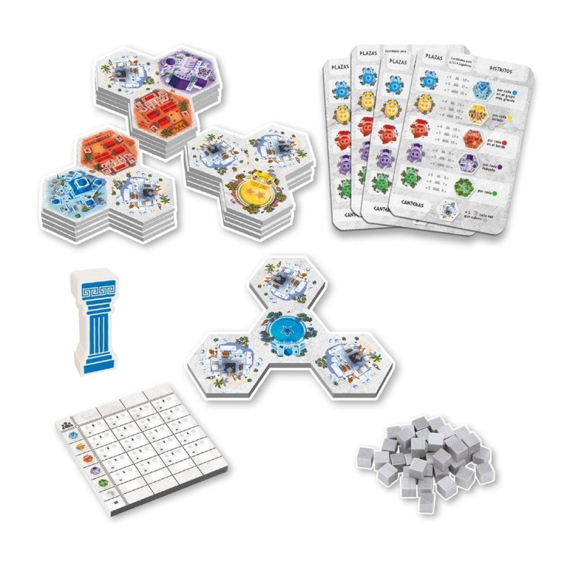 Juego de mesa akropolis