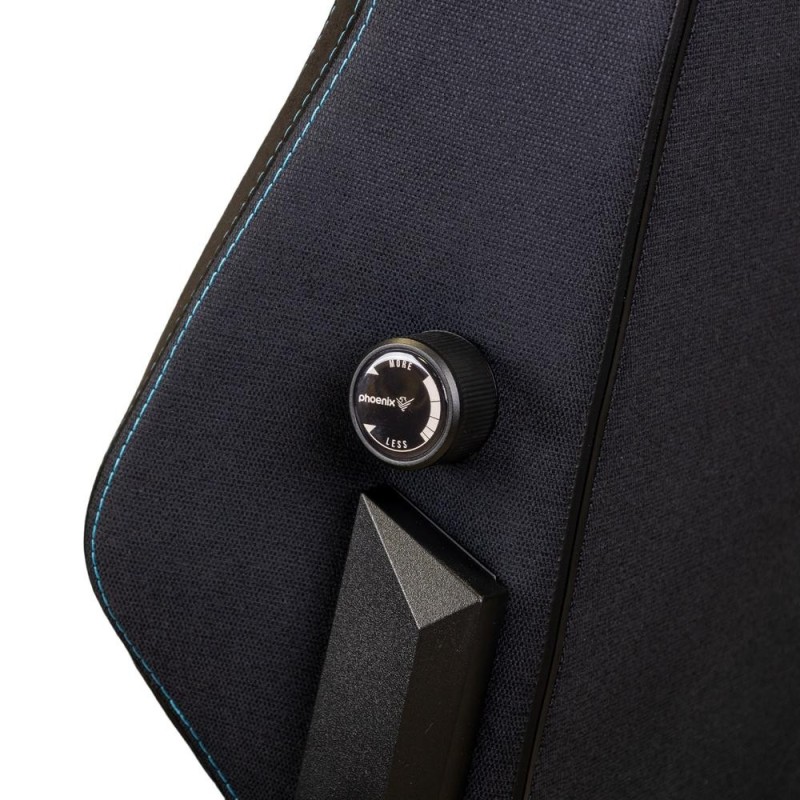 Silla gaming phoenix monarch remaster tela gris oscuro talla r