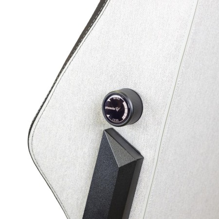 Silla gaming phoenix monarch remaster tela gris y negro talla xl