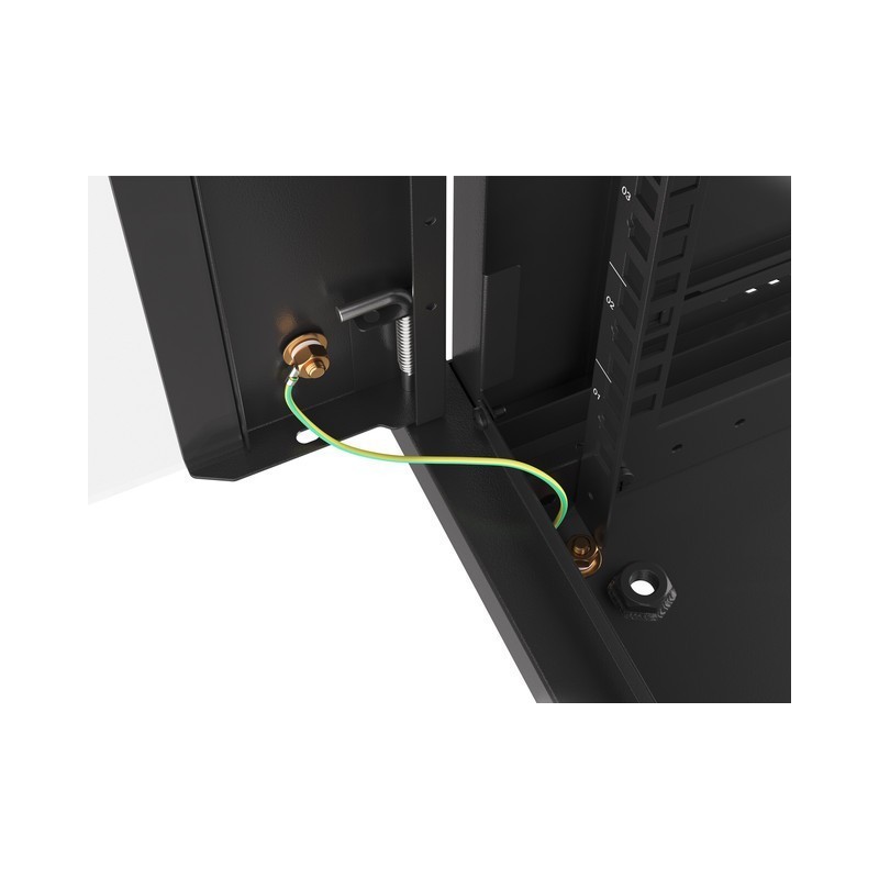 Armario rack phoenix 4u 600x450x279 auto - ensamblado 19″ hasta 60 kg negro
