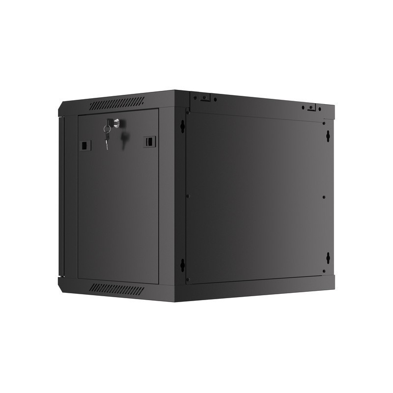 Armario rack phoenix 9u 600x450x501 auto - ensamblado 19″ hasta 60 kg negro