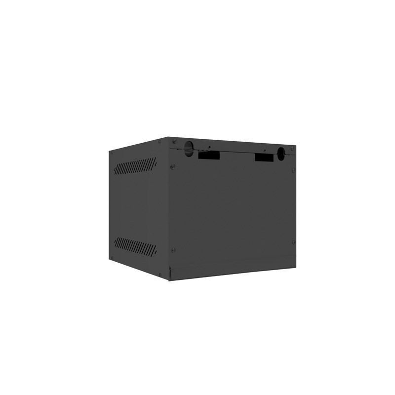 Armario rack phoenix 4u 280x310x247 mural 10″ hasta 20 kg negro