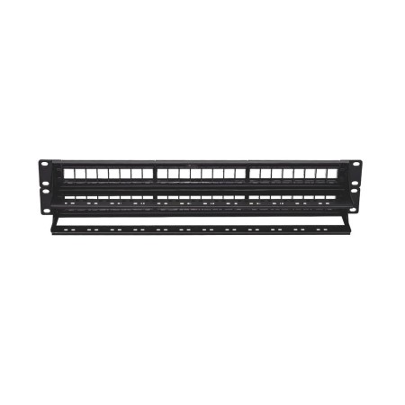 Phoenix patch panel vacio para rack de 48 puertos categoria 6 1u