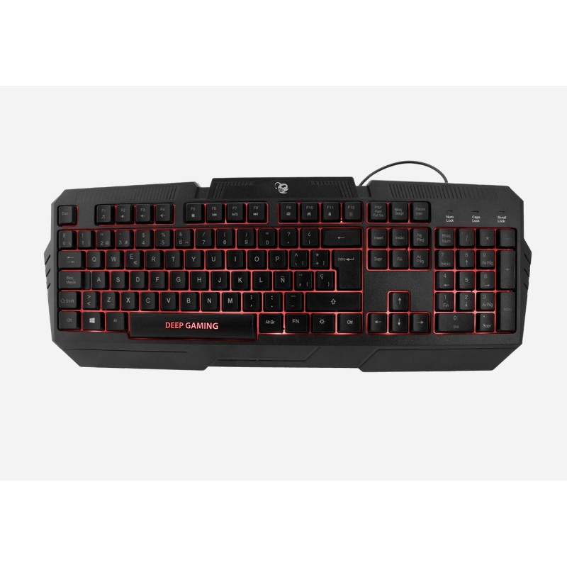 Kit teclado + raton + auriculares + alfombrilla gaming coolbox x - wing 2