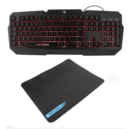 Kit teclado + raton + auriculares + alfombrilla gaming coolbox x - wing 2