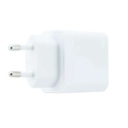 Coolbox Cargador Gan 35W USB-C/USB-C PARED
