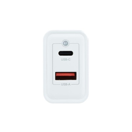 Coolbox Cargador Pared GAN 45W USB-C/USB-A