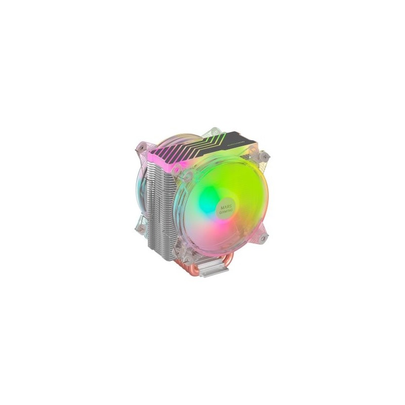 Ventilador con Disipador Mars Gaming MCPU66/ 12cm