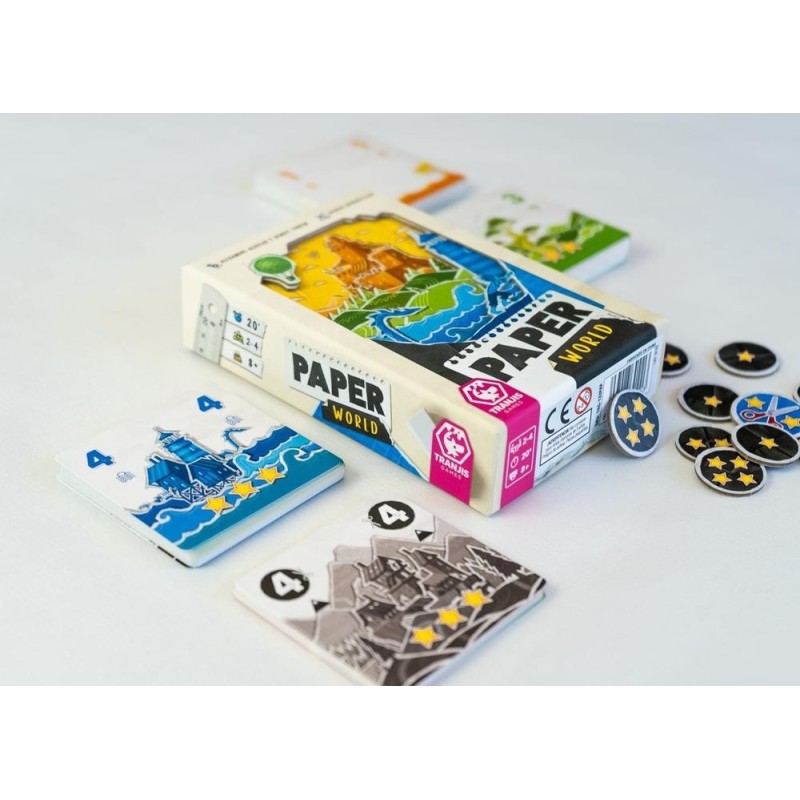Juego de mesa paper world