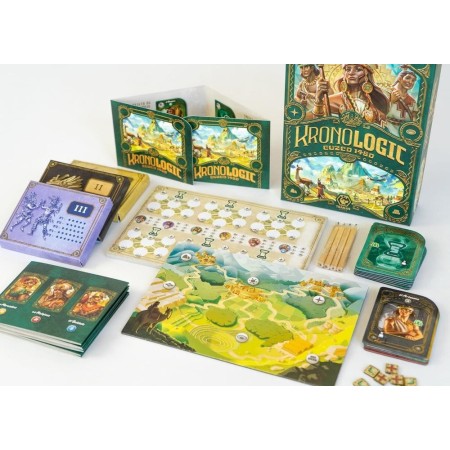 Juego de mesa kronologic: cuzco 1450