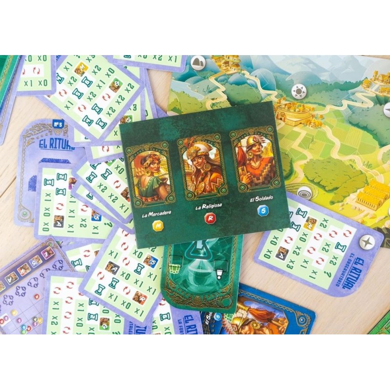 Juego de mesa kronologic: cuzco 1450