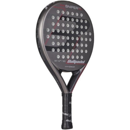 Pala de Pádel Bullpadel Sniper 2.0 Control 2026/ Gris y Roja