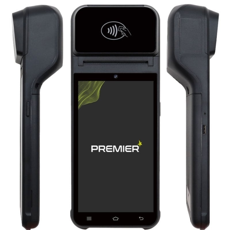 PDA Industrial con impresora de tickets Premier Maxi 52 Z/ 4GB/ 32GB/ 5.5″/ Táctil/ Función TPV