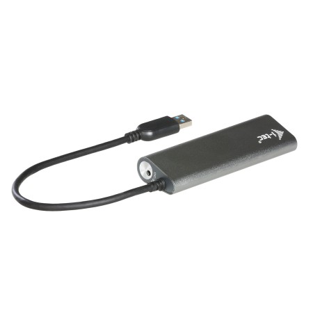 Hub i - tec usb 3.0 con 4 puertos usb 3.0 metalico con adaptador de alimentacion