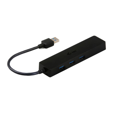Hub i - tec usb 3.0 delgado con 3 puertos usb 3.0 y ethernet glan rj - 45