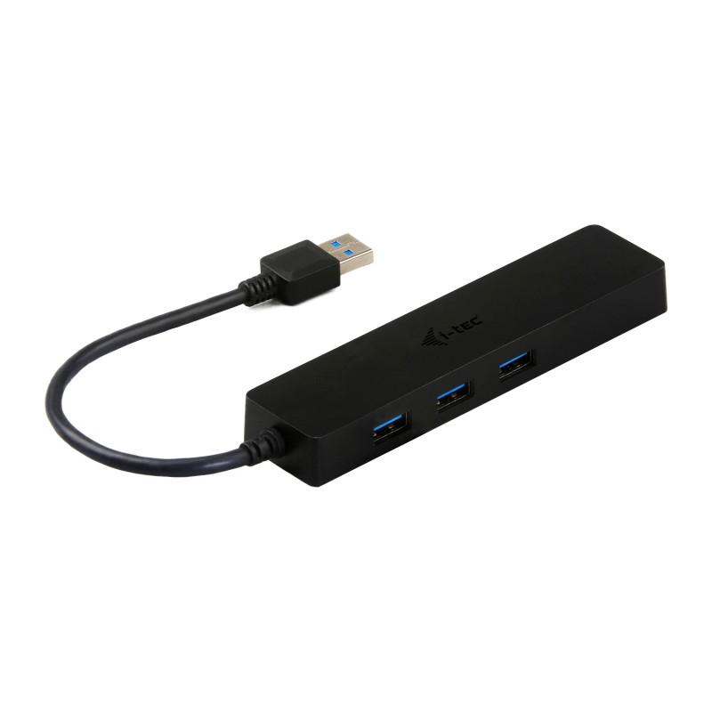 Hub i - tec usb 3.0 delgado con 3 puertos usb 3.0 y ethernet glan rj - 45
