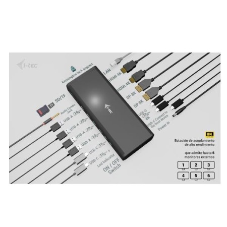Docking station i - tec 18 en 1