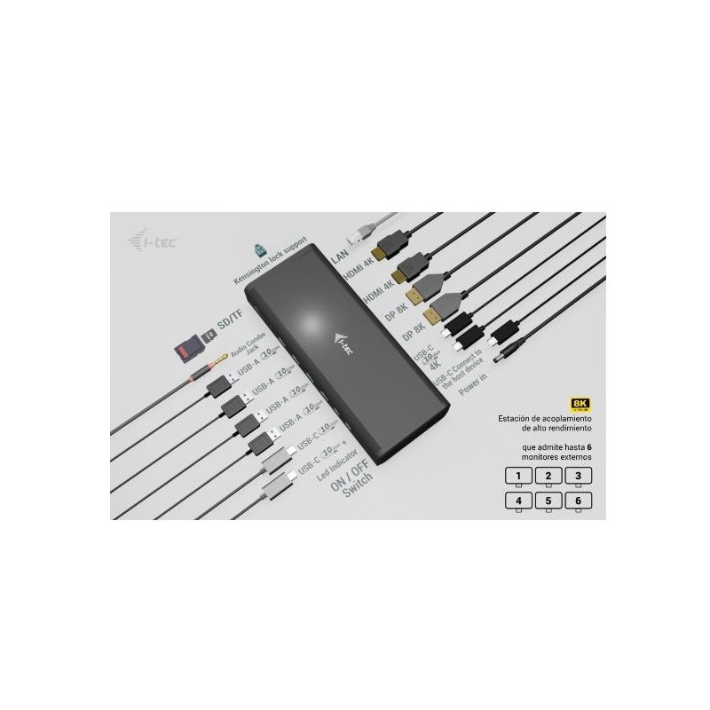 Docking station i - tec 18 en 1