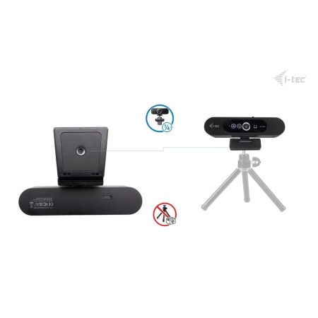 Webcam i - tec solomon wh200 2k 4mpx