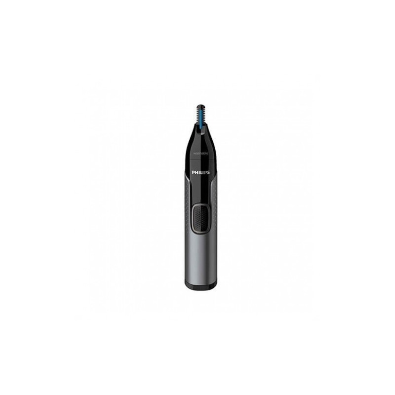 Cortapelos philips + naricero nt3650 - 16 negro 2peines - cuchilla lavable - ducha - recortador - pila aa