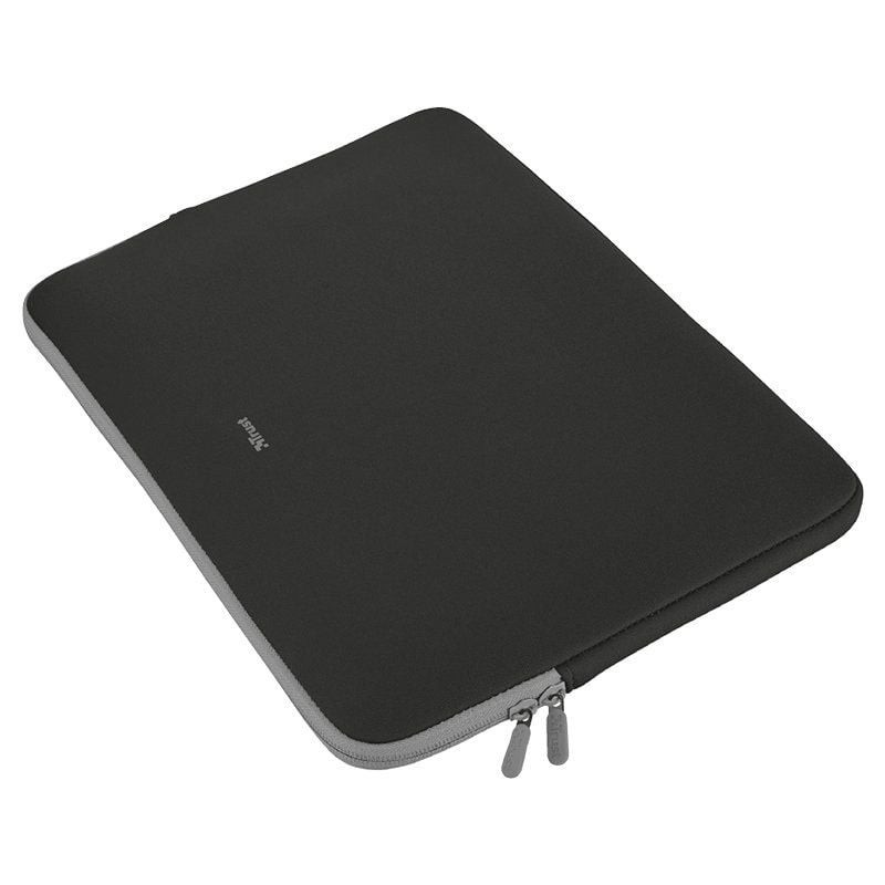 Funda Trust Primo Soft Sleeve para Portátiles/ Tablets hasta 11.6″/ Negra