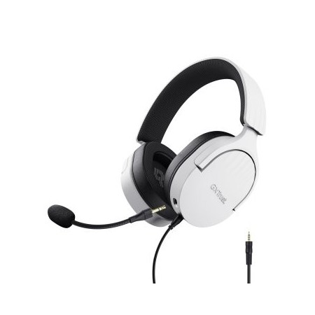 Auriculares Gaming con Micrófono Trust Gaming GXT 489 Fayzo/ Jack 3.5/ Blancos