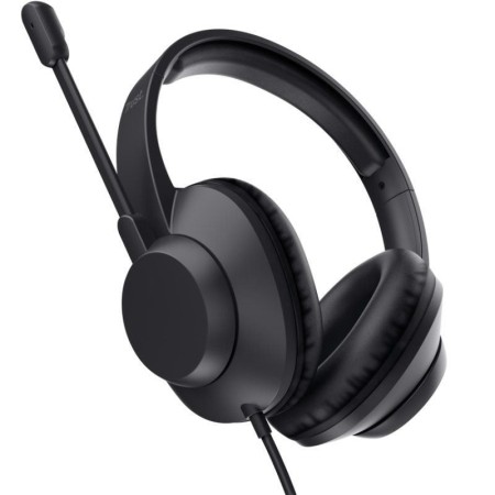 Auriculares Trust Ayda Max USB/ con Micrófono/ USB/ Negros