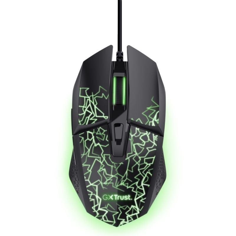 Ratón Gaming Trust Gaming GXT 113 Felox 25749/ Hasta 6400 DPI