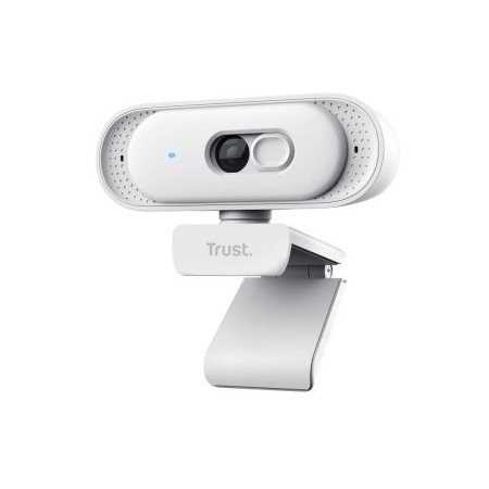 Webcam Trust Tomar 2K 26180/ 2560 x 1440 QHD/ Blanca