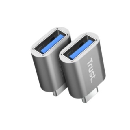 Adaptador USB 3.0 Trust Calyx 26221/ USB Tipo-C Macho - USB Hembra