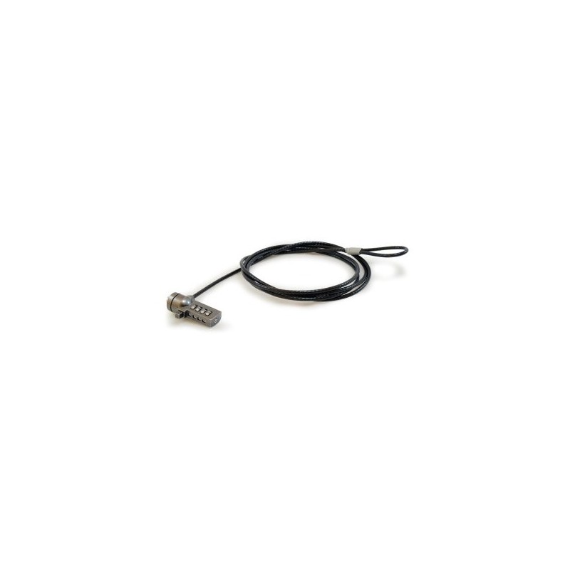 Cable de seguridad coneptronic para portatiles 1.8m combinacion