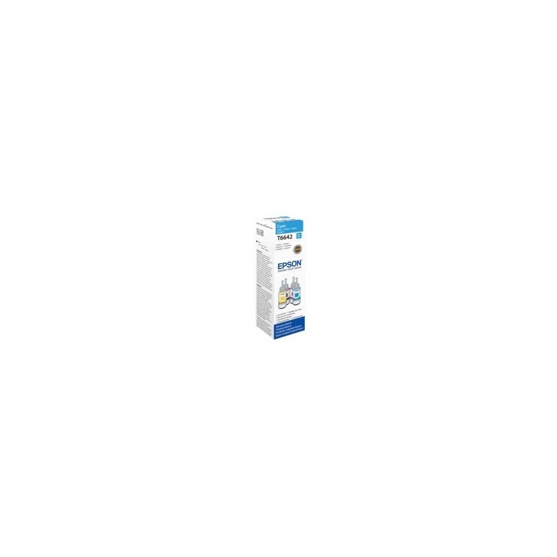 Epson Botella Tinta Ecotank T6641 Cyan