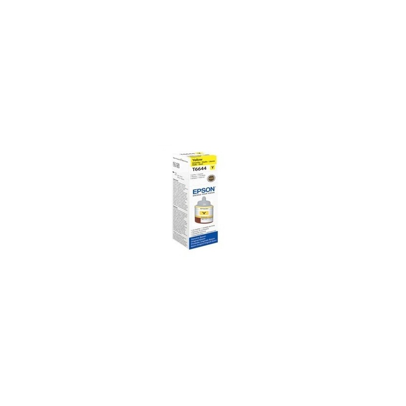 Epson Botella Tinta Ecotank T6641 Amarillo