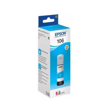 Epson Botella Tinta Ecotank 106 Cyan