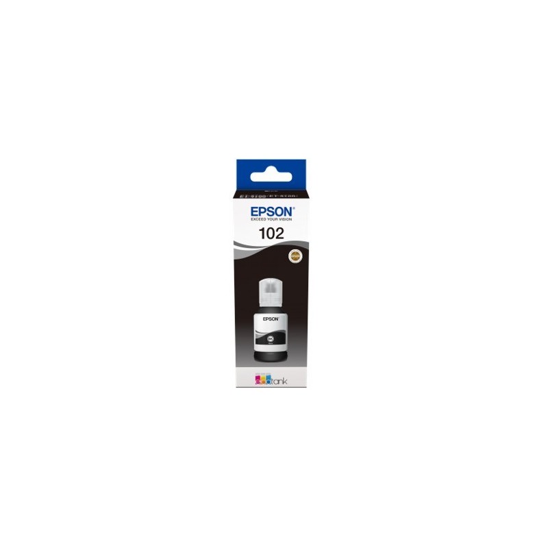Epson Botella Tinta Ecotank 102 Negro
