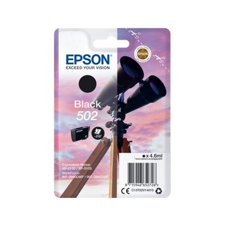 Epson Cartucho 502 Negro