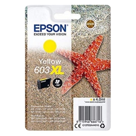 Cartucho tinta epson c13t03a44010 singlepack amarillo 603xl estrella de mar