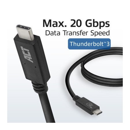 Cable usb - c usb 4.0 240w 20gbps usb - if 1m act connectivity