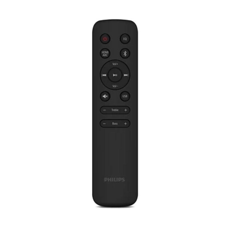 Barra de Sonido con Bluetooth Philips TAB4000/10/ 60W/ 2.0/ Negra