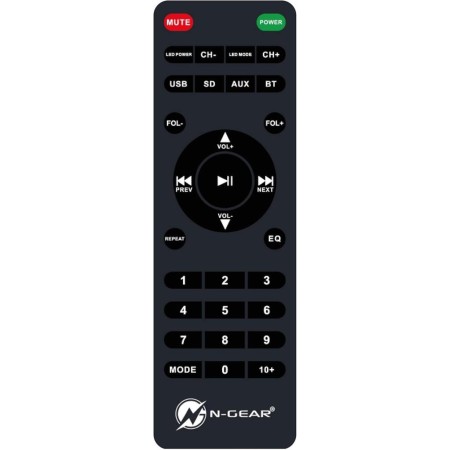 Altavoz troley n - gear the flash 1040 negro
