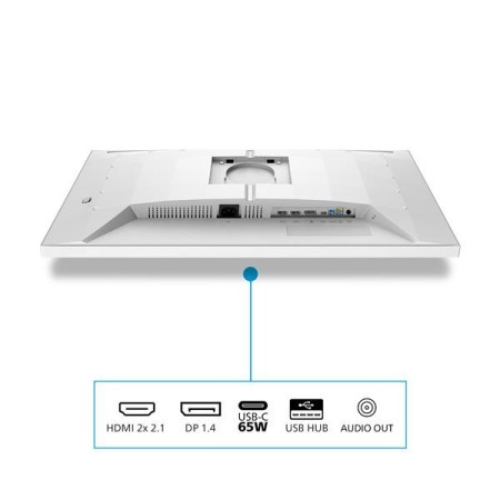 Monitor led gaming 27 pulgadas philips 27m2n5901a - 00 fast ips - 4k uhd - dp - hdmi - 320hz - 1ms - vesa 100x100