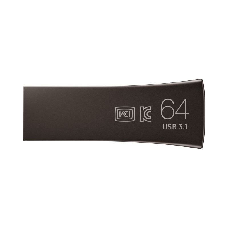 Pendrive 64GB Samsung BAR Titan Gray Plus USB 3.1