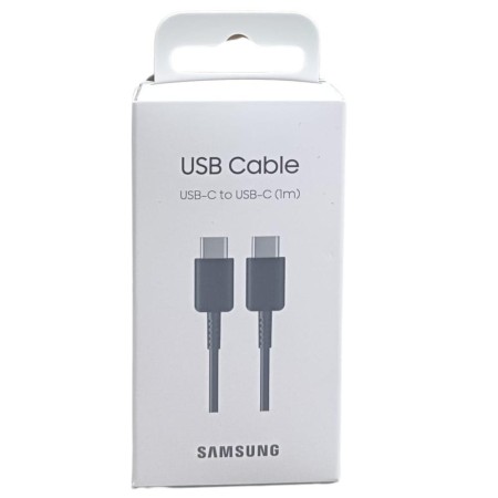 Cable usb tipo c samsung 1m - macho - macho - negro