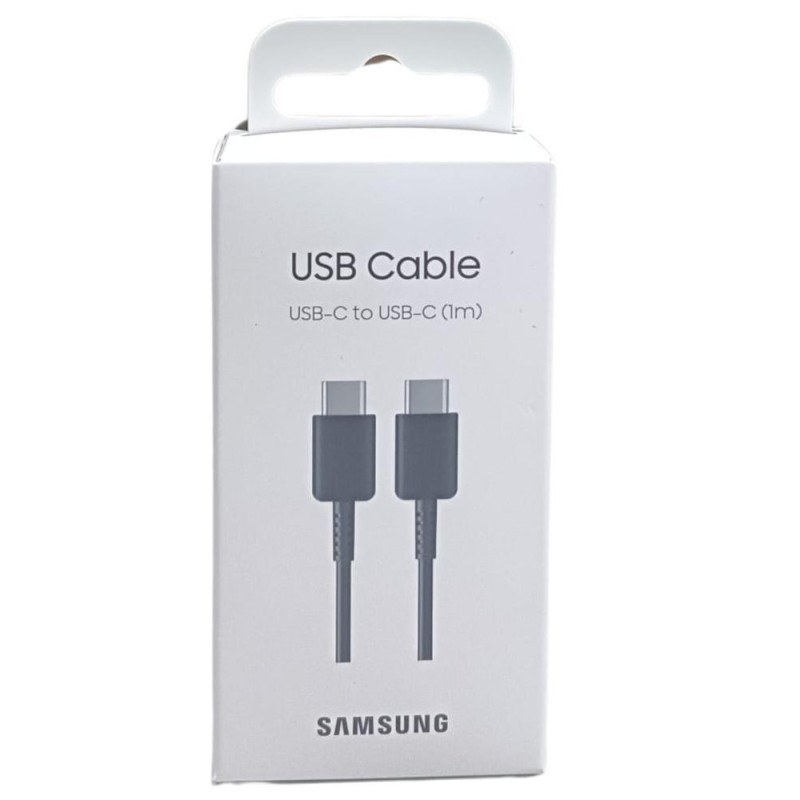 Cable usb tipo c samsung 1m - macho - macho - negro