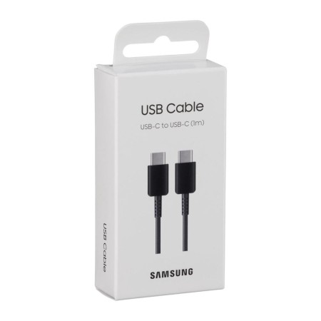 Cable usb tipo c samsung 1m - macho - macho - negro