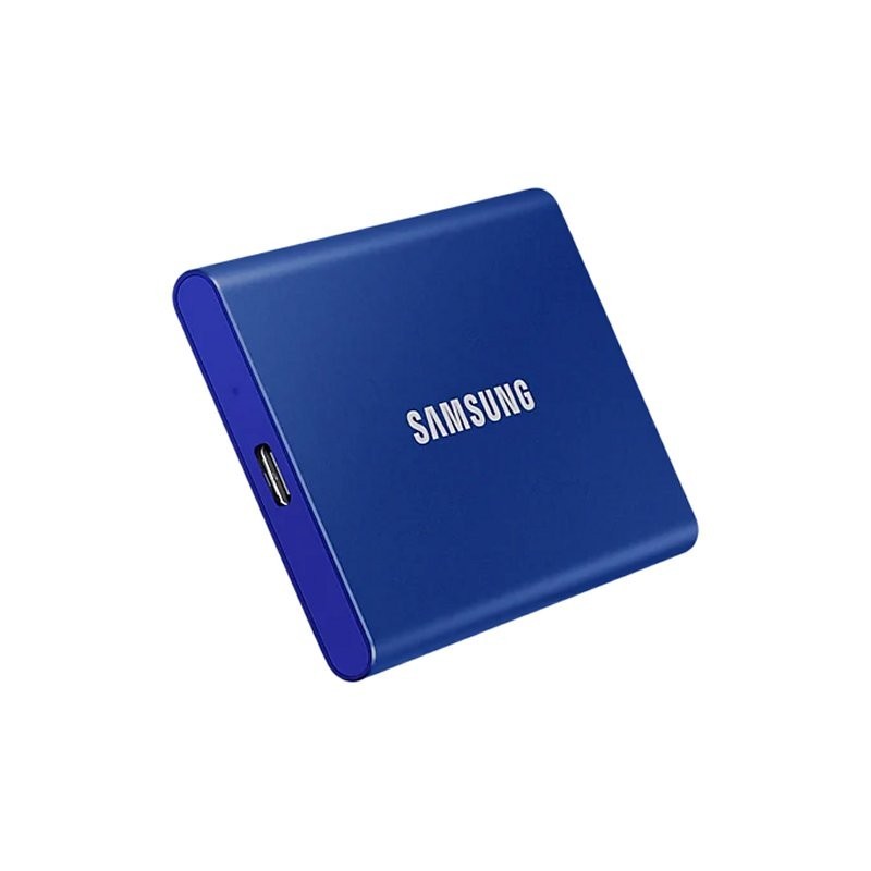 Disco Externo SSD Samsung Portable T7 1TB/ USB 3.2/ Azul