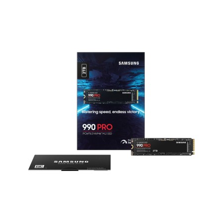 Disco SSD Samsung 990 PRO 2TB/ M.2 2280 PCIe Gen4/ Compatible con PS5 y PC/ Full Capacity