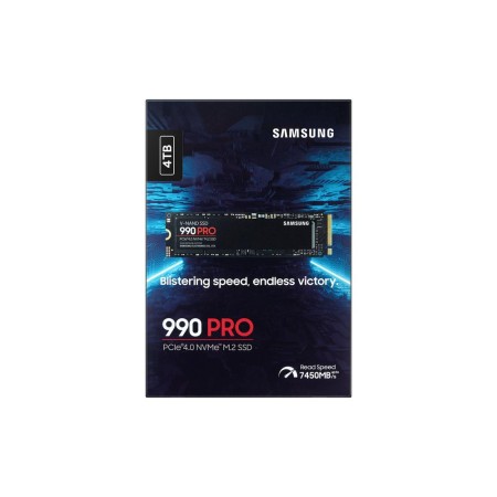 Disco duro interno solido ssd samsung mz - v9p4t0bw 990 pro ssd 4tb pcie 4.0 nvme m.2